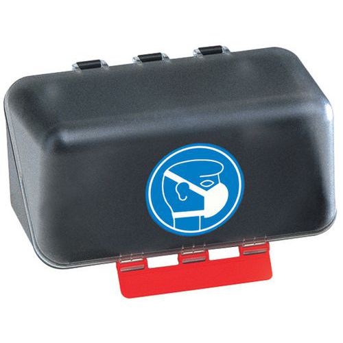 Boîte de rangement Secubox pour EPI - Mini respiratoire Boîte de rangement Secubox pour EPI - Mini respiratoire