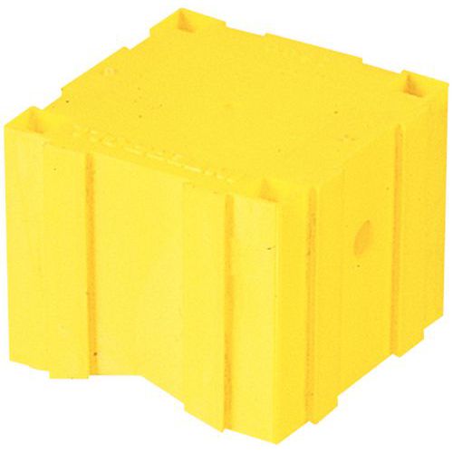 Cube à galets - Fixation par vis ou clous
