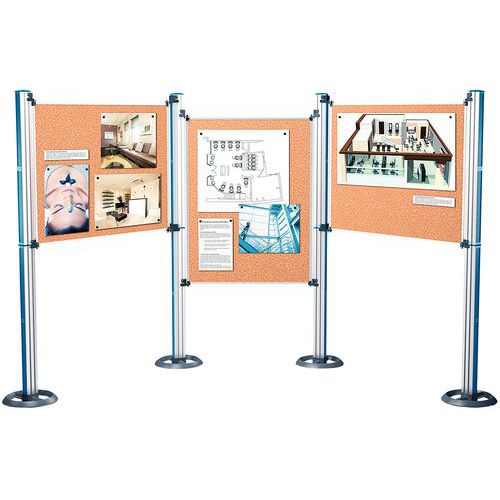 Panneau d'affichage modulable pour système de présentation - Nobo Panneau d'affichage modulable pour système de présentation - Nobo