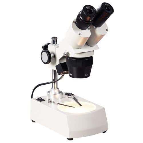 Microscope stéréoscopique avec revolvers - Grossissement 20x et 40x