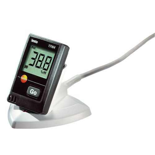 Temperatur- und Feuchtigkeitssensor + USB-Schnittstelle - Testo174 H