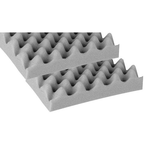 Schaumtafel - weich mit Luftpolstern, Stärke: 55 mm, Werkstoff: Polyurethan, Breite: 300 mm, Länge: 400 mm