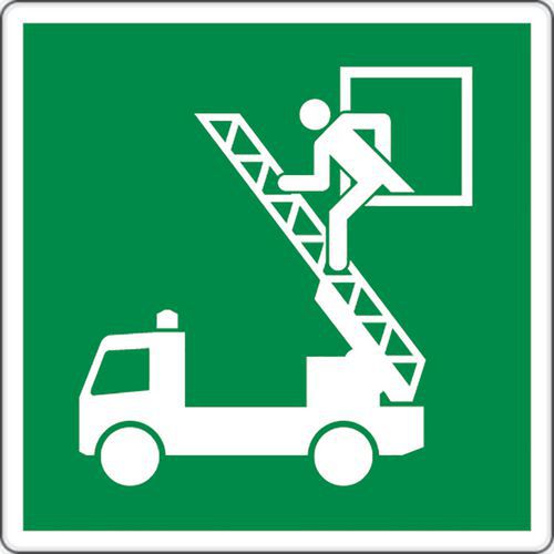 Panneau évacuation - Fenêtre extraction et sauvetage - Aluminium Panneau évacuation - Fenêtre extraction et sauvetage - Aluminium