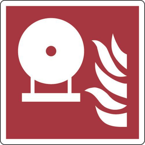 Panneau incendie - Extincteur fixe - Aluminium