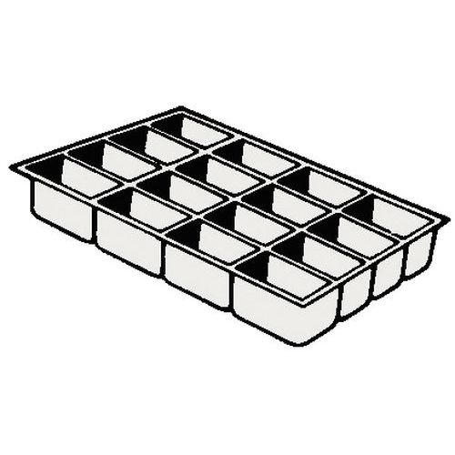 Casier de rangement pour tiroirs - 6 cm  - Clen