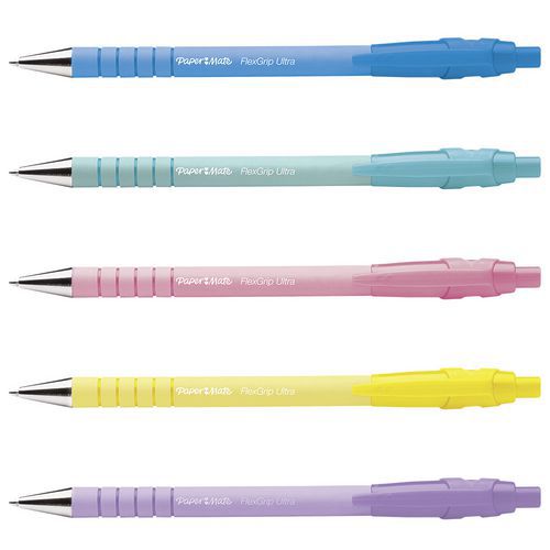 Einziehbarer Stift Flexgrip Ultra, 5er-Pack - Papermate Einziehbarer Stift Flexgrip Ultra, 5er-Pack - Papermate
