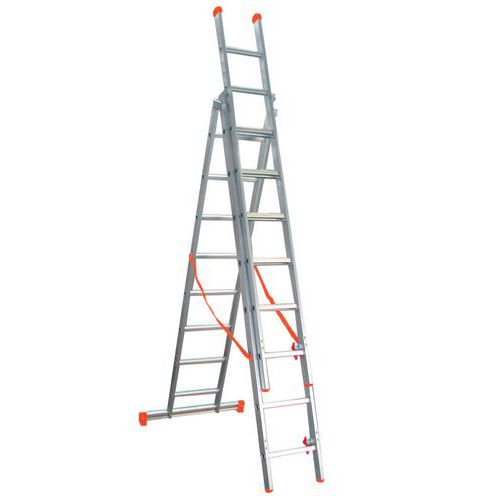 Selbststehende Leiter Eco - 3 Ebenen