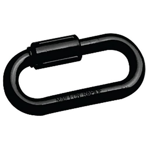 Maillon rapide polyamide - Noir - Novap