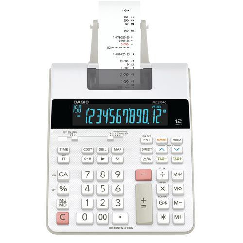 Calculatrice imprimante - FR-2650RC-W-EH - Casio