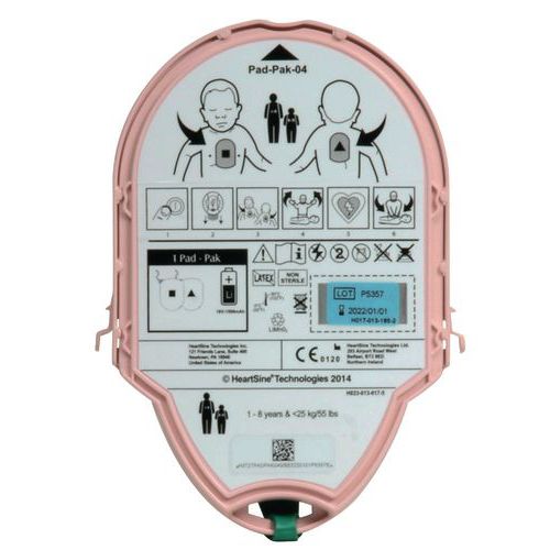 Elektroden für Defibrillator Samaritan HS PAD 350