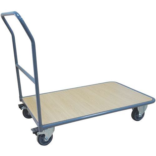 Stahlwagen mit festem Bügel - Tragkraft 250 kg - Manutan Stahlwagen mit festem Bügel - Tragkraft 250 kg - Manutan