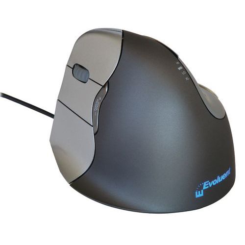 Ergonomische Vertikalmaus, kabelgebunden - Evoluent4