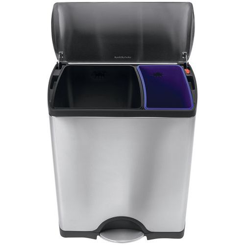 Poubelle à pédale Simplehuman Rectangular - 38 - 46 et 50 L