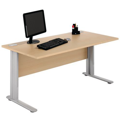 Bureau droit - Hêtre - Manutan Expert Bureau droit - Hêtre - Manutan Expert
