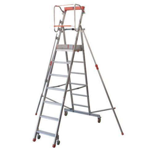 Plattformleiter PIR - 6 bis 9 Stufen - Facal