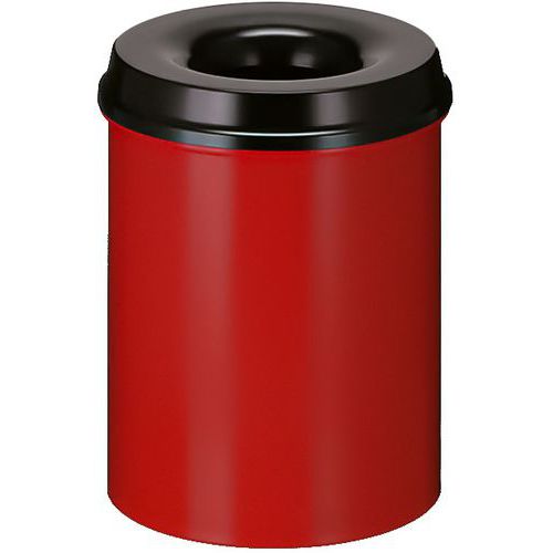 Poubelle à papier anti-feu - 15 L