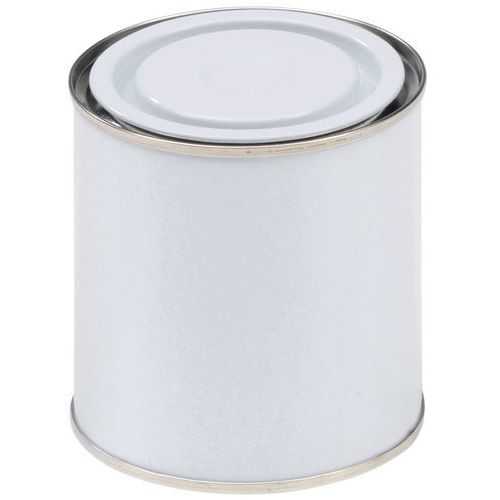 Runde Metalldose mit Ringdeckel