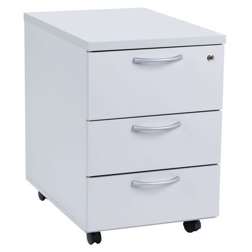 Caisson mobile - Gris Clair - Manutan