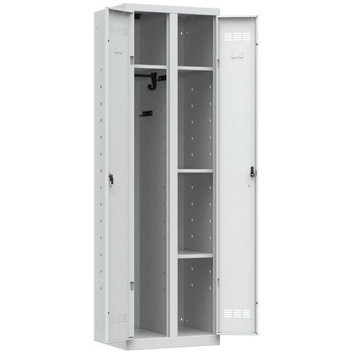 Armoire vestiaire multiservices avec penderie - Vinco