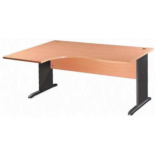 Kompakter Schreibtisch Office II - L-förmiges Untergestell Kompakter Schreibtisch Office II - L-förmiges Untergestell