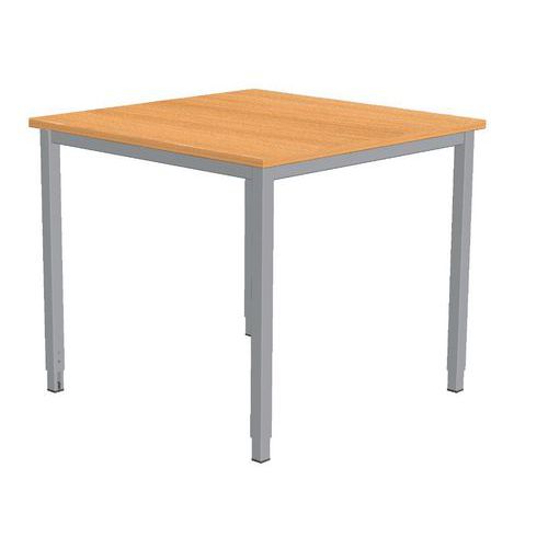 Bureau droit Combi-Classic- Hêtre - Piètement ajustable Bureau droit Combi-Classic- Hêtre - Piètement ajustable