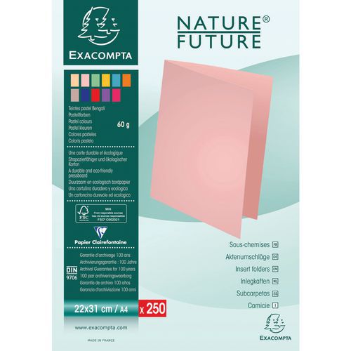 Aktenumschläge SUPER 60 - 22 x 31 cm - Exacompta