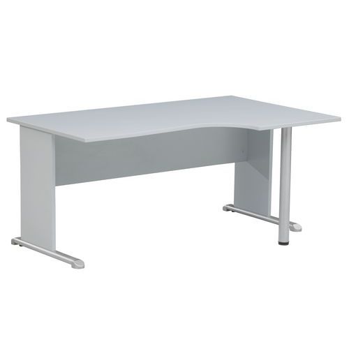 Bureau compact Solo - Piètement en L Bureau compact Solo - Piètement en L