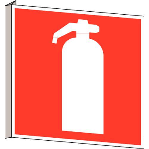 Brandschutz-Schild - Feuerlöscher - Schild