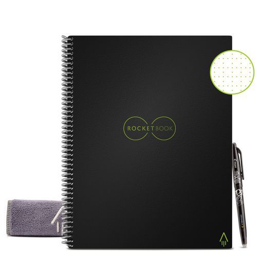Notebook Rocketbook Core Letter Infinity, schwarz - BIC