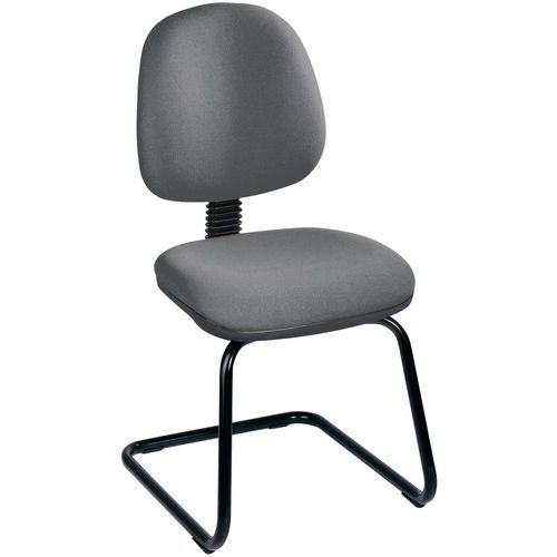 Stuhl mit Bodengleitern aus Kunststoff, Schlittenform - Linea Fabbrica