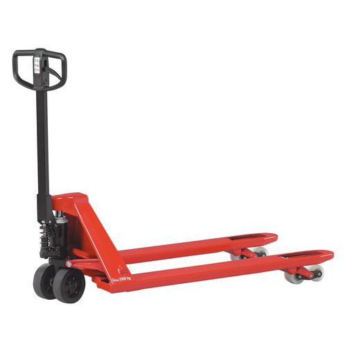 Transpalette manuel Toyota 2300 kg avec frein parking - Fourche 1150 mm