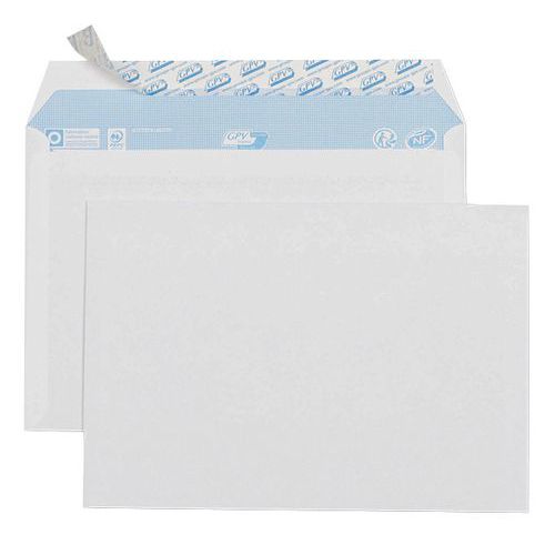 Enveloppe blanche 80 g - Boîte de 500