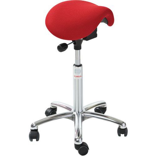 Hocker Mini Easy seat - 3D-Stoff - Hoch - Global Professional Seating