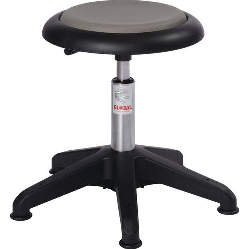 Hocker Micro Octopus - Lederimitat - Medium - Global Professional Seating