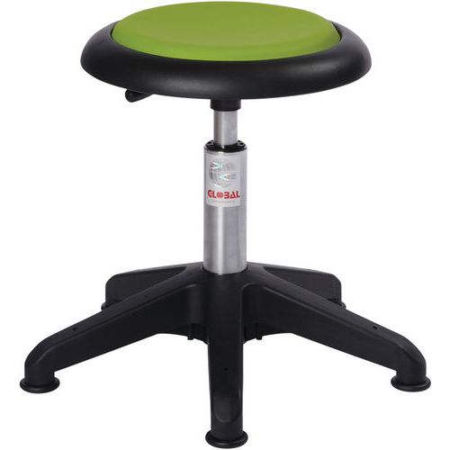 Hocker Micro Octopus - Lederimitat - Medium - Global Professional Seating