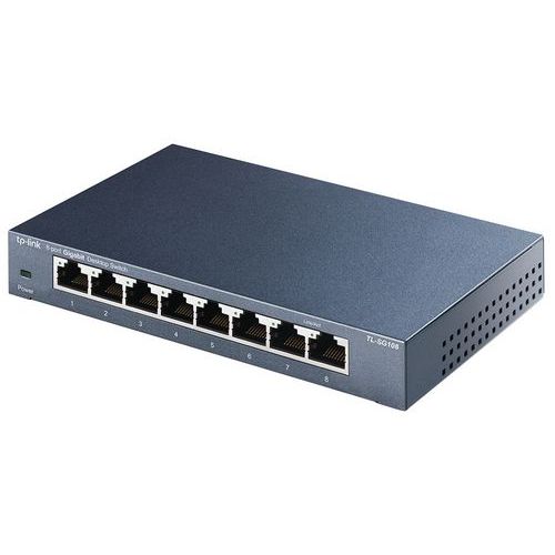Switch de bureau 8 ports Gigabit - TL-SG108 - Tp-link