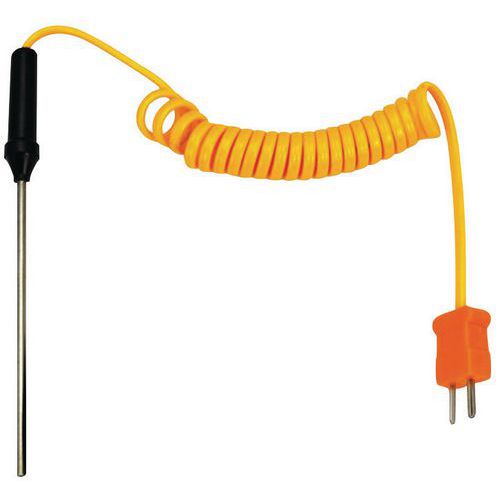 Sonde pour thermomètre digital double mesure - Manutan