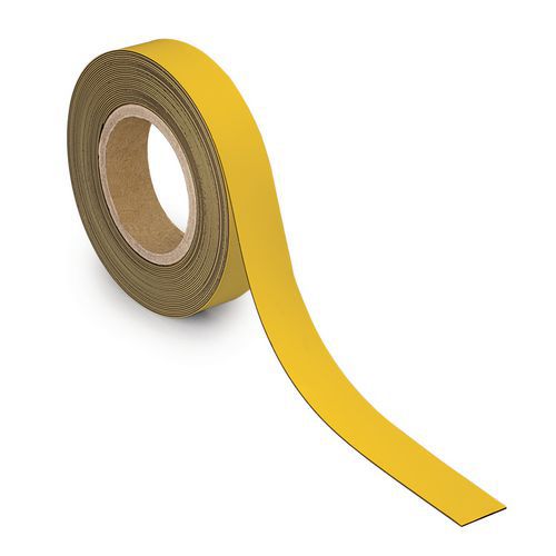 Beschreibbares und magnetisches Markierungsband, 10 m x 30 mm x 1 mm - Maul