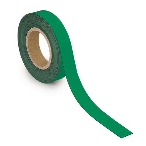Beschreibbares und magnetisches Markierungsband, 10 m x 30 mm x 1 mm - Maul