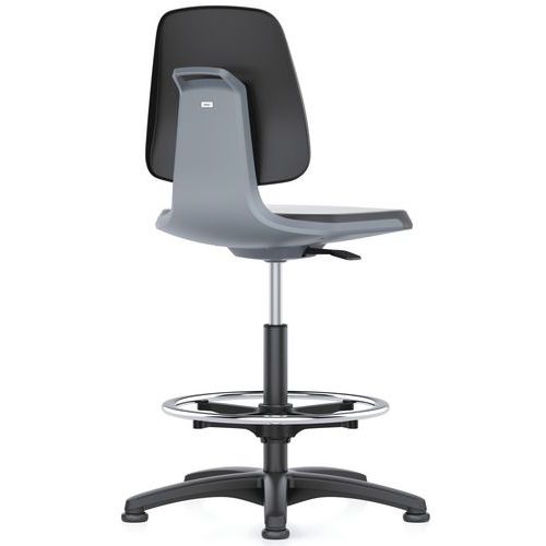Werkstattstuhl Labsit Supertec mit Fußstütze - Bimos