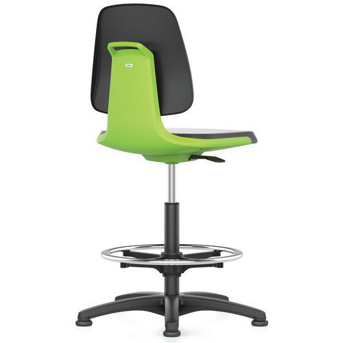 Werkstattstuhl Labsit Supertec mit Fußstütze - Bimos