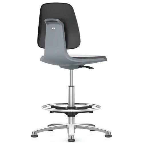 Werkstattstuhl Labsit Supertec mit Fußstütze - Bimos