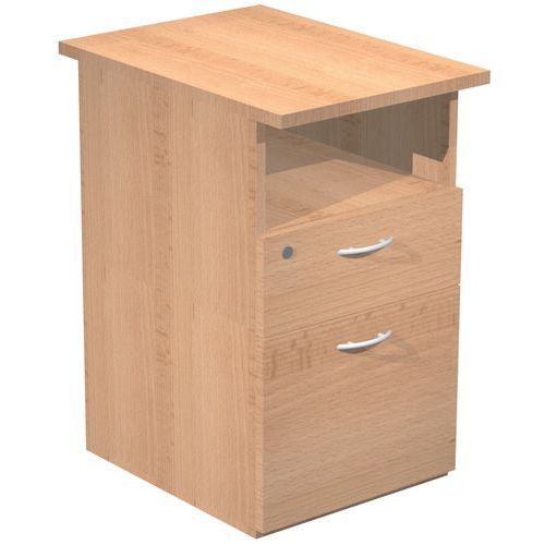 Fester Container in Schreibtischhöhe Solo