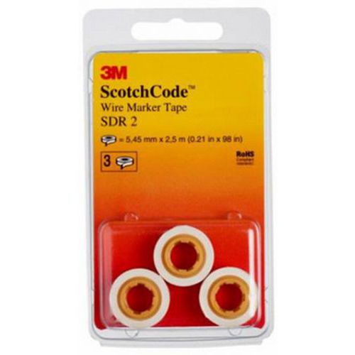 Bedrucktes Kabelmarkierungsband für STD-Abroller 0 bis 9 Scotchcode - 3M
