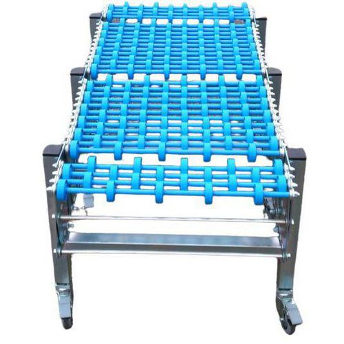 Convoyeur extensible galets plastiques