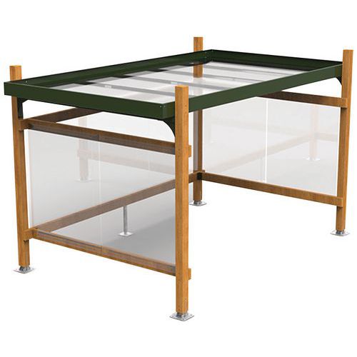 Fahrradunterstand Naturelli - 4 x 2,5 m