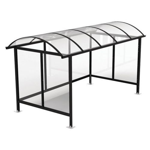 Abri fumeurs Standard - 4,5 x 2,12 m