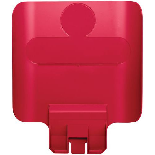 Panneau pour station de recyclage Slim Jim_Rubbermaid