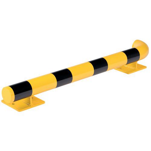 Wandschutz-Stopper, verzinkter Stahl, Werkstoff: Stahl, Farbe: Schwarz/gelb, Typ: Für rechte 90°-Außenecke