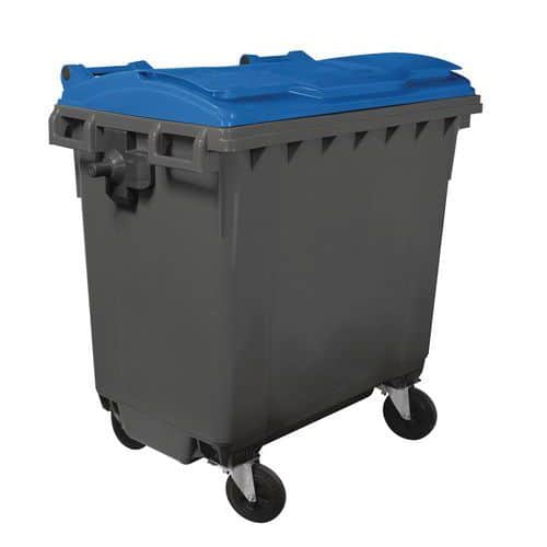 Conteneur à déchets 4 Roues - 770L - Mobil Plastic